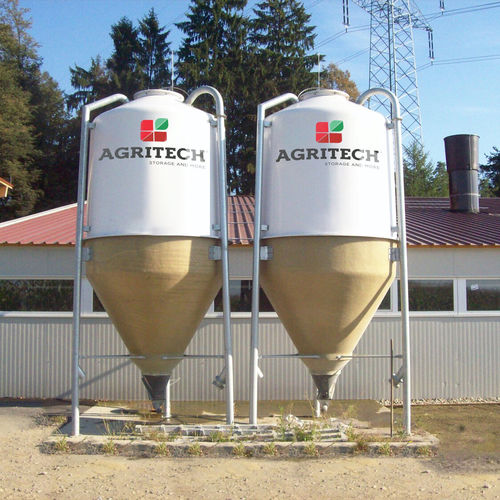 Бункер с коническим дном - SIA series - AGRITECH SRL - для сельского хозяйства