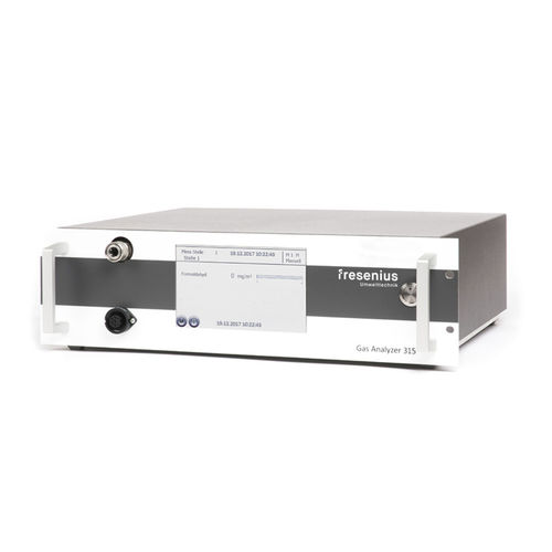 Анализатор выхлопного газа - GA315 - Fresenius Umwelttechnik GmbH  - растворенного аммиака / формальдегида / для пункта постановки на разгрузку