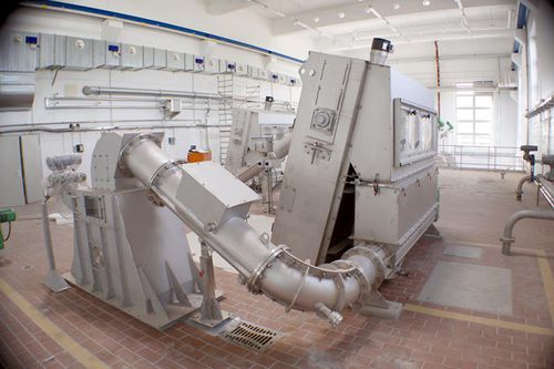 Грубое сито для осушения - TS - FSM-Frankenberger GmbH & Co. KG  - с винтом / для жидкостей / самоочищающееся