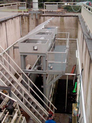 Ротационное грубое сито - FSM-Frankenberger GmbH & Co. KG  - с винтом / для сыпучих материалов / из нержавеющей стали