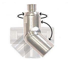 Пневматический фитинг - DynaVariacor - MID - VARIACOR - винтовой / быстрый / под углом 90°