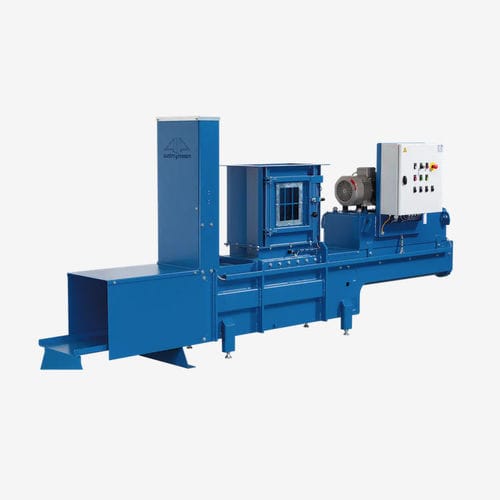 Упаковочный пресс для шпуль - DS-A 250 - Austropressen Roither Maschinenbau GmbH - для металлолома / горизонтальный / с загрузкой сверху