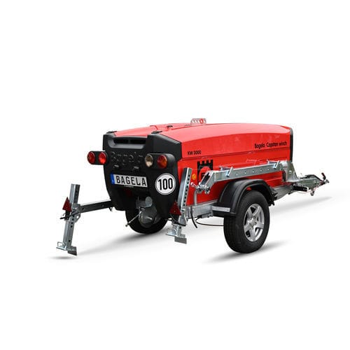 Лебедка для вытягивания - KW series - Bagela Baumaschinen GmbH & Co. KG - с дизельным двигателем / для кабеля / компактная