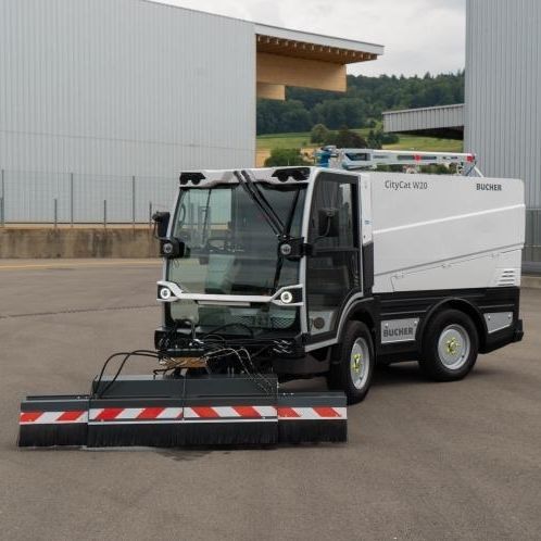 Машина для мытья дорог для воды - CityCat W20 - Bucher Municipal AG - с дизельным двигателем