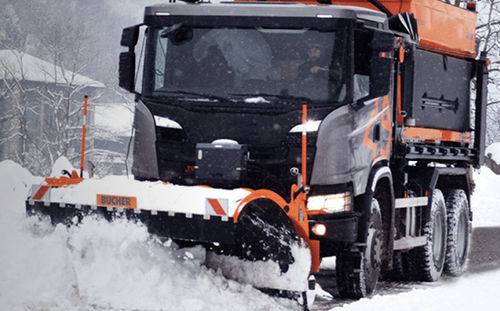 Снегоочиститель для легких транспортных средств - Polyx - Bucher Municipal AG