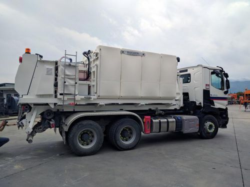 Бетоносмеситель для бетона - Mixspray - Bucher Municipal AG - гидравлический