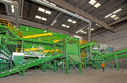 Станция обработки крупногабаритных отходов - Bulk Handling Systems (BHS) - автоматизированная
