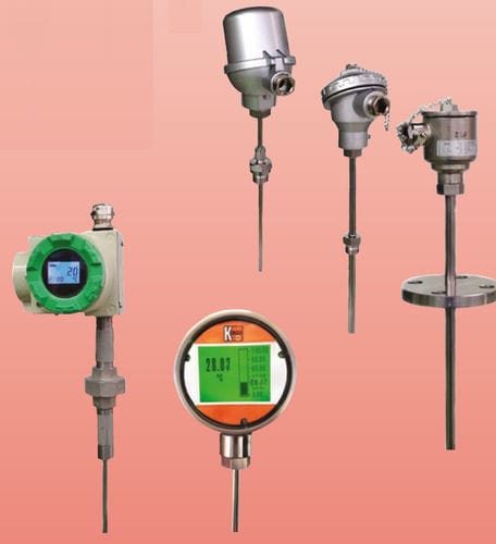 Реостатный температурный зонд - MWD series - KOBOLD INSTRUMENTATION - Pt100 / HART / из нержавеющей стали