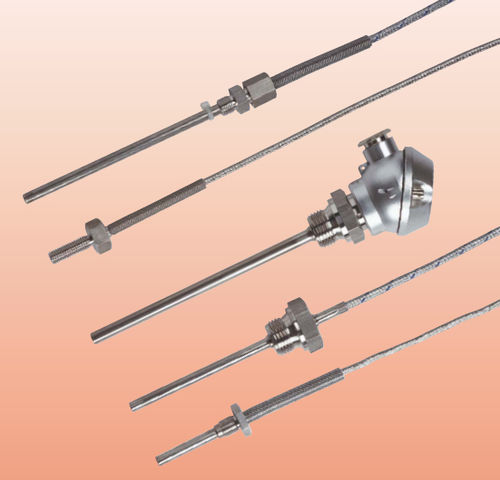 Реостатный температурный зонд - TWE-1 - KOBOLD INSTRUMENTATION - Pt100 / резьбовой / из нержавеющей стали