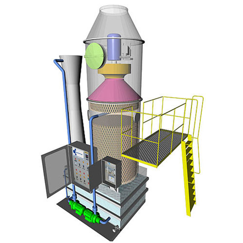 Газопромыватель трубка Вентури - VTW-f® series - Ecochimica System - влажный тип / химический / с высокой эффективностью