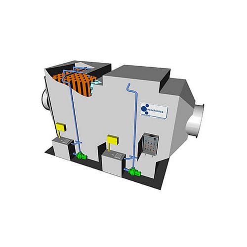 Газопромыватель влажный тип - HR-2® series - Ecochimica System - химический / двухэтапный