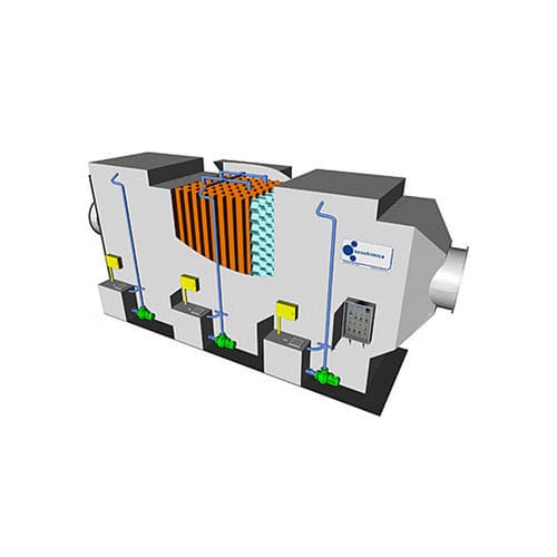 Газопромыватель влажный тип - HR-3® series - Ecochimica System - химический / двухэтапный