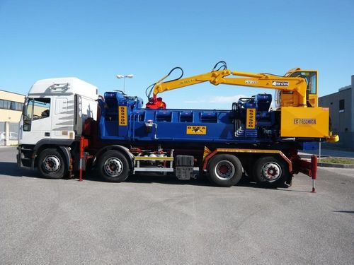 Упаковочный пресс для металлолома - S 5250-G - ECOTECNICA S.R.L.  - вертикальный / с загрузкой сверху / мобильный