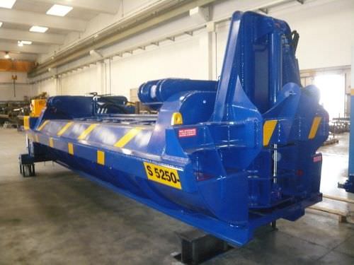 Упаковочный пресс для металлолома - S 5250 - ECOTECNICA S.R.L.  - вертикальный / с загрузкой сверху / мобильный