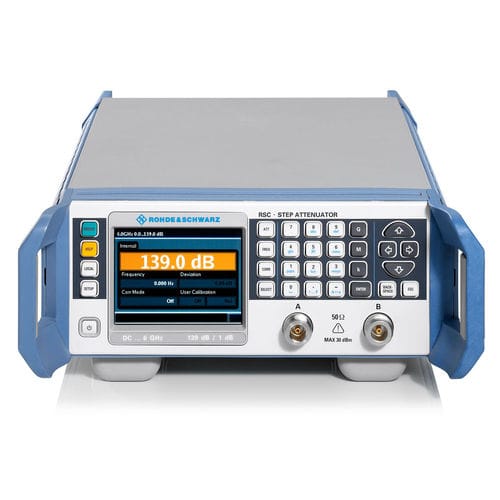 Цифровой ступенчатый аттенюатор - R&S®RSC - Rohde Schwarz - переменный / РЧ