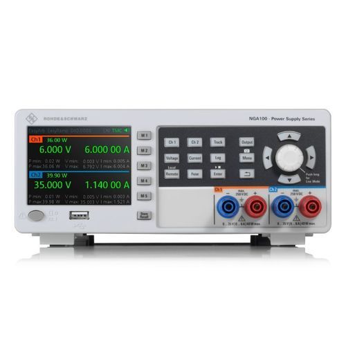 Источник питания для монтажа в стол - R&S®NGA100 - Rohde Schwarz - DC / регулируемый / при постоянном токе