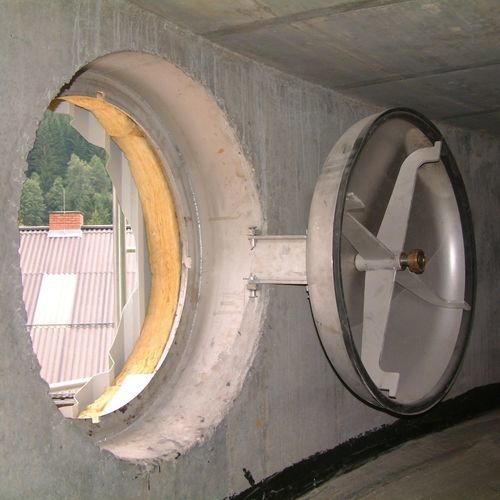 Люк из нержавеющей стали - MHR, MHL, MHL2 series - ennox biogas technology GmbH - круглый