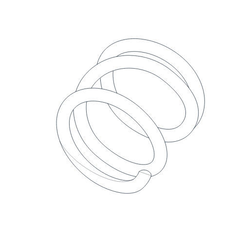 Пружина сжатия - HELICAL - c проволокой / из металла / из стали