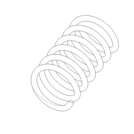 Пружина сжатия - HELICAL - скручивания / на растяжение / c проволокой