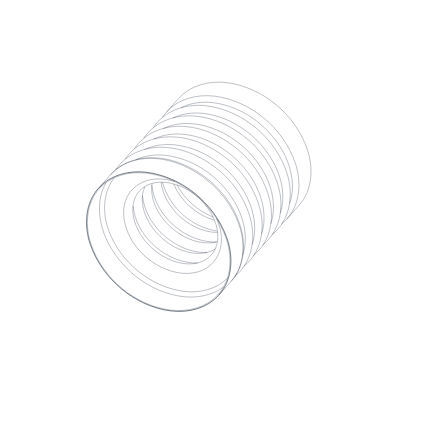 Круглый сильфон - HELICAL - металлический / осевой