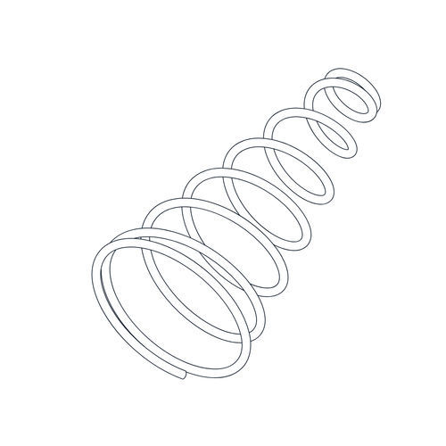 Пружина на растяжение - HELICAL - коническая / по индивидуальному заказу