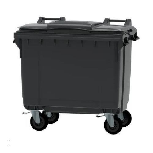 Контейнер для отходов из переработанного пластика - 310207 - ESE GmbH  - для промышленных отходов / для городских отходов / подвижный