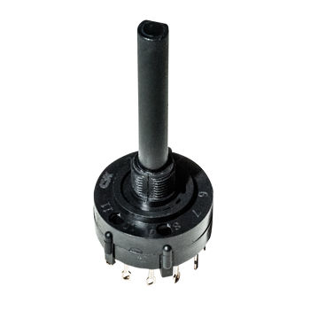 Поворотный переключатель - A series - C&K Components - многополюсный / 4 полюса / нераспространение пламени