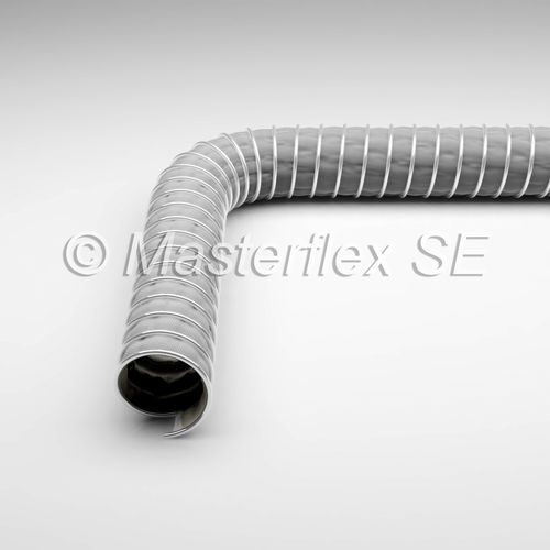 Гибкий шланг для выхлопных газов - Master-Clip HT 1100 - Masterflex SE - из нержавеющей стали / из ткани / для аспирации
