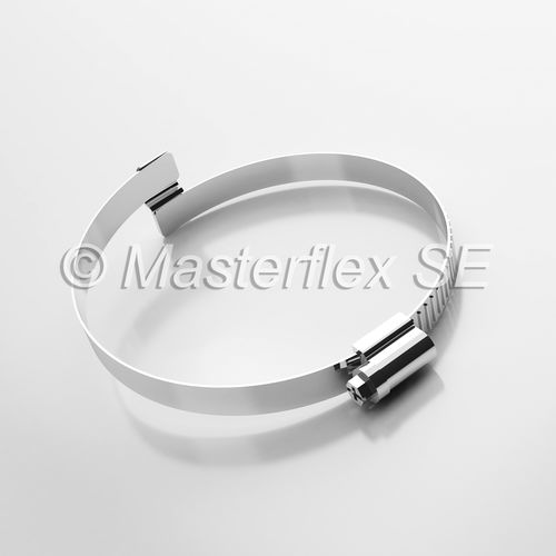 Зажимной хомут из нержавеющей стали - Clip-Grip - Masterflex SE - винтовой / прочный