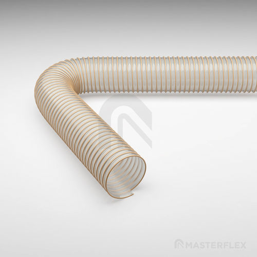 Гибкий шланг для сыпучих материалов - Master-PUR H HT 125 - Masterflex SE - для порошка / для пыли / для огнеопасных продуктов