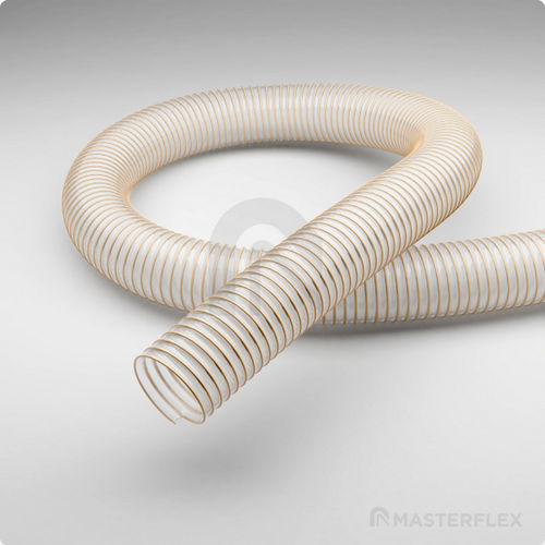 Гибкий шланг для сыпучих материалов - Master-PUR L Bio Based - Masterflex SE - из полиуретана / для аспирации / транспортный