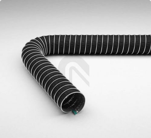 Антистатический гибкий шланг - Master-Clip PTFE H EL - Masterflex SE - для газа / для коррозионного вещества / из полиэстера