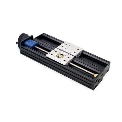 Линейный координатный стол - BiSlide®MT10 series - VELMEX, Inc. - с ручным управлением / с скругленным хвостовиком / модульный