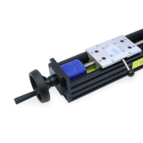 Линейный координатный стол - BiSlide®MR10 series - VELMEX, Inc. - механизированный / 1 ось / алюминий