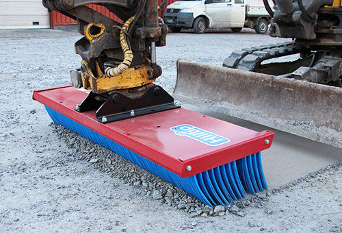 Подметальная машина для транспортного средства - HSL, HSM 150-300 - HillTip Oy Snowplows & Spreaders - гидравлическая / для наружного применения / для листьев