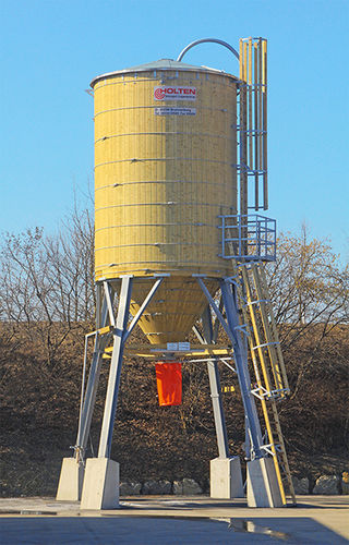Бункер с коническим дном - HOLTEN GmbH & Co. KG  - из дерева