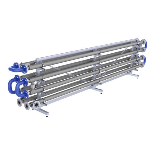 Кожухотрубный теплообменник - Pure flux P2 - HST Systemtechnik GmbH & Co. KG - жидкость/жидкость / для сточных вод