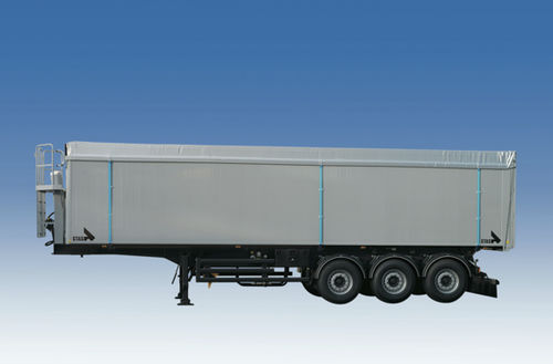 Прицеп для продуктов питания - Hüffermann Transportsysteme GmbH  - трехосный / буксируемый / сельскохозяйственный