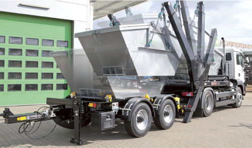 Стрела погрузчика с крюком для грузовиков - Mini-Carrier - Hüffermann Transportsysteme GmbH 