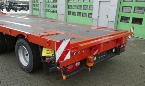 Строительный прицеп - Multi-carrier type HPA - Hüffermann Transportsysteme GmbH  - трехосный / буксируемый