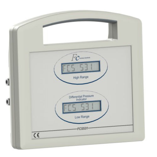 Дифференциальный манометр - FCS531 - Furness Controls - с дисплеем LCD / для дифференциального давления / переносной