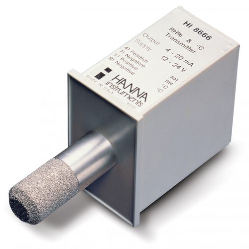 Относительный датчик влажности - HI8666 - Hanna Instruments - настенный / с измерением температуры