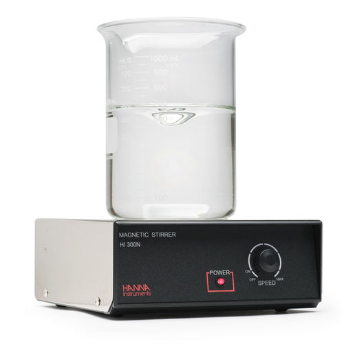 Магнитный лабораторный cмеситель - HI300N - Hanna Instruments - аналоговый / для мерных стаканов / вертикальный