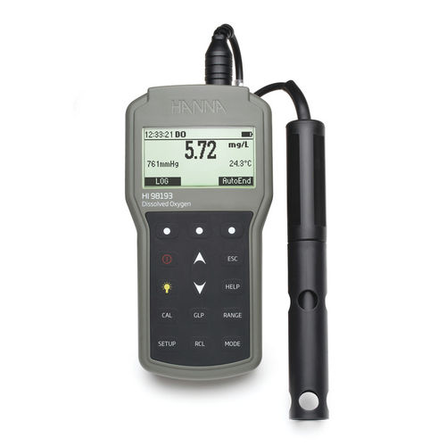 Прибор для измерения растворенный кислород - HI98193 - Hanna Instruments - температуры / солесодержания / переносной