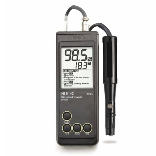 Прибор для измерения растворенный кислород - HI9142 - Hanna Instruments - переносной / автоматический