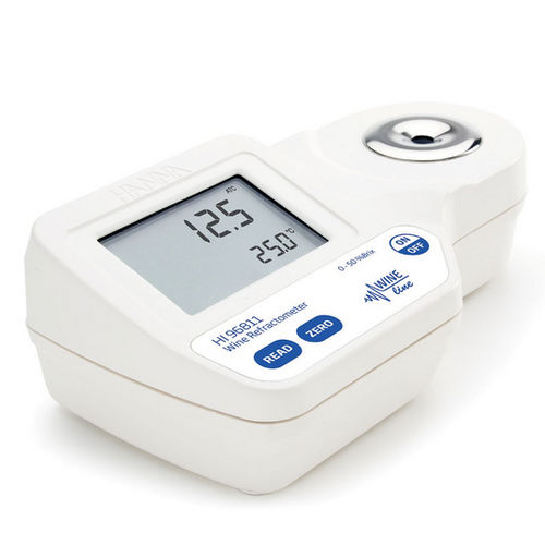 Цифровой рефрактометр - HI96811 - Hanna Instruments - высокоточный / переносной / винодельческий