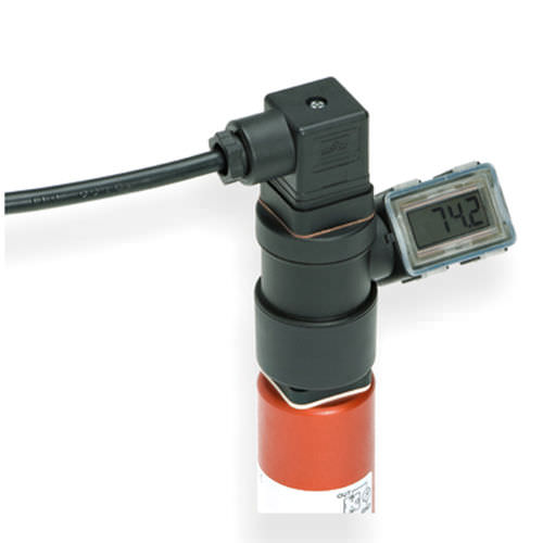 Табло LCD - 801  - HUBA CONTROL - цифровое / с 3 цифрами / для датчика