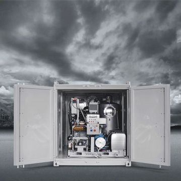 Промышленная аспирационная установка - ECOVAC  - KOKS Group b.v.  - фиксированная / с дизельным двигателем