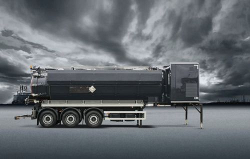 Прицеп цистерна - ECOVAC  - KOKS Group b.v.  - для резервуара / трехосный / буксируемый