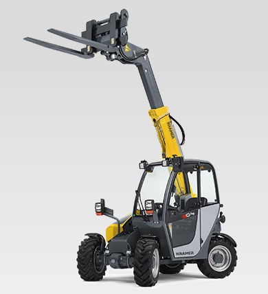 Компактный телескопический вилочный погрузчик - 804 - Kramer-Werke GmbH  - полноприводный / удобный
